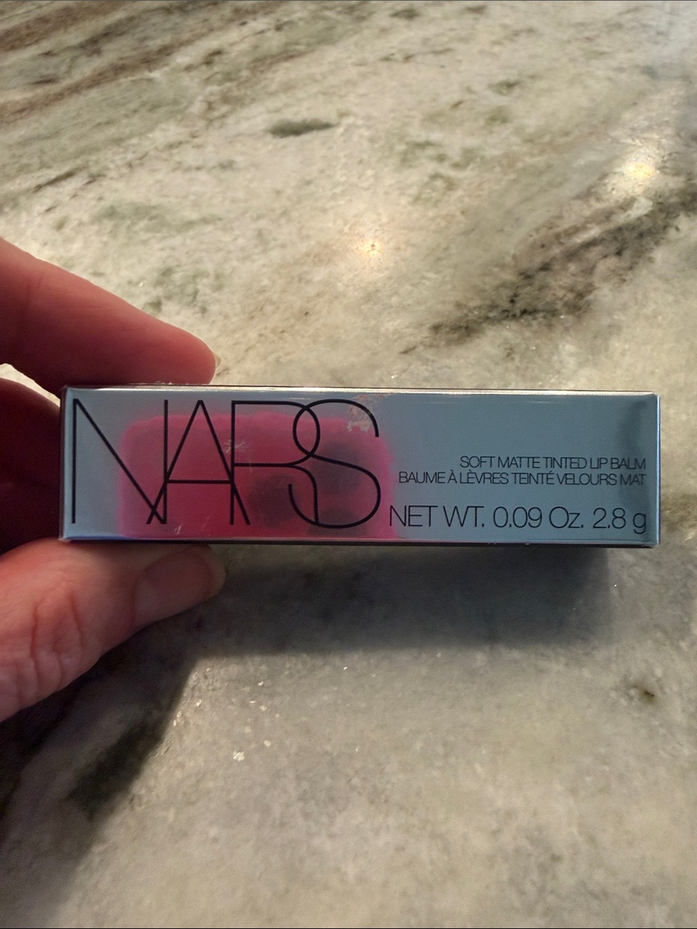 NARS soft matte tinted lip balm color brief encounter
